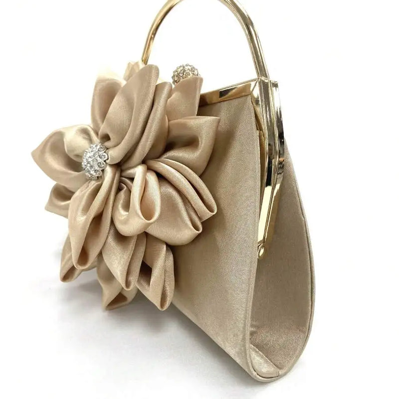 New Classic Vintage Flower Evening Bag Ladies Clutch Bag Banquet Bag Wedding Party Women's Bag-6