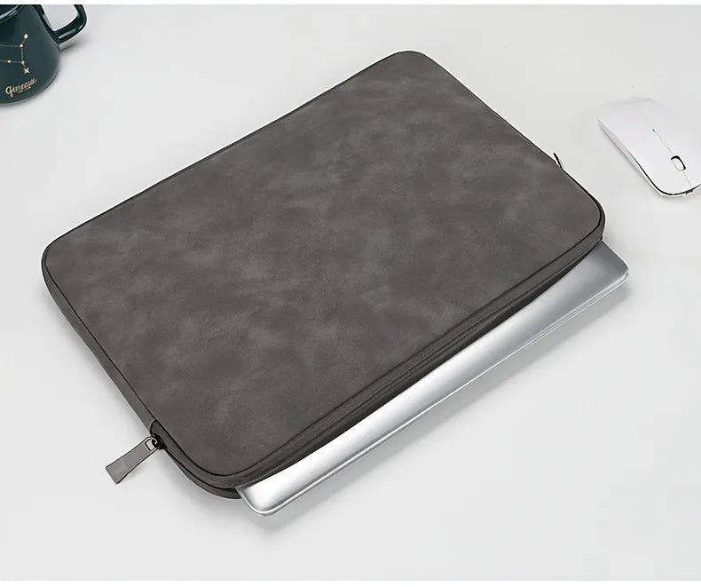11 13 14 15  PU Leather Protective Tablet Bag Computer Pouch Case Storage Bags Slim Laptop Sleeve for Macbook Perfect-9