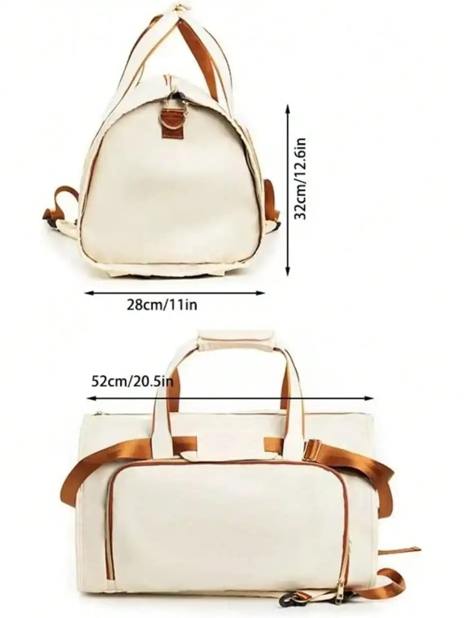 Convertible Multifunctional Travel Bag Large Capacity Portable Duffel Bag Wear-Resistant Suit Bag-4