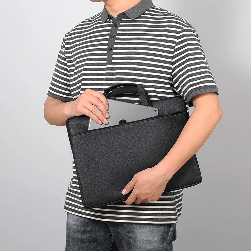 Laptop Tote Briefcase Multi Size Hand Bag School Office Daily Large Capacity Universal Laptop-14
