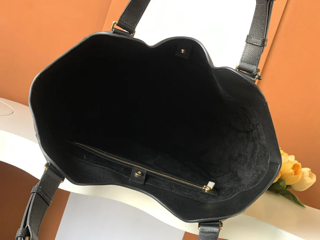 Quiet Luxury Minimalist Hobo Bag Soft Leather Large Capacity Tote Designer Shoulder Purse Old Money Aesthetic Women Work Bag-6