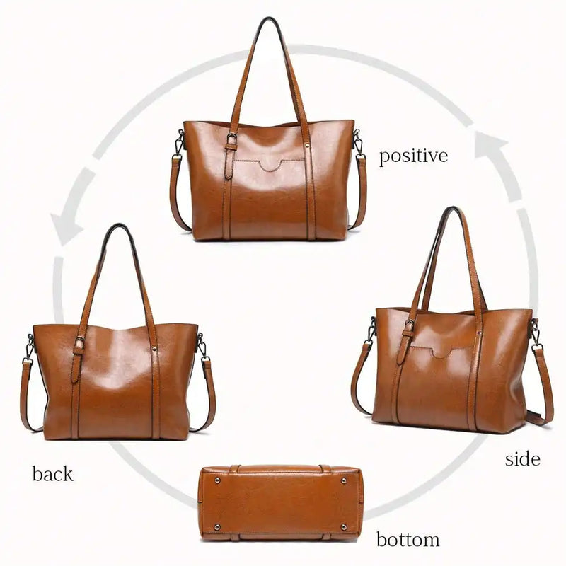 Womens Leather Purses And Handbags For Women Top Handle Satchel Bags Tote Purses Bags-10