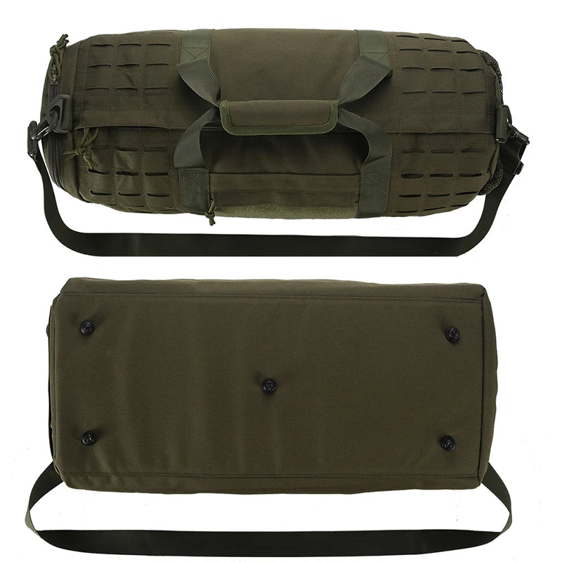 40L Tactical Travel Bag For Men Fitness Duffel Bag Basketball Weekender Bag carry on luggage Outdoor camping equipment-17