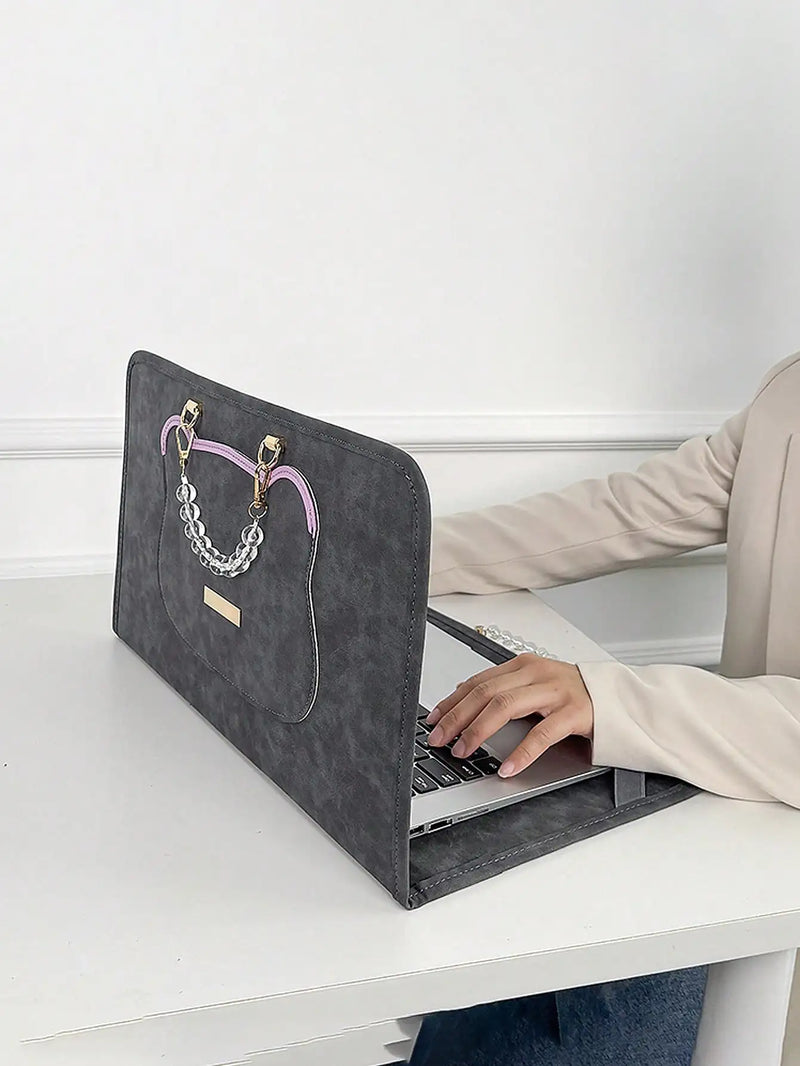 Cute Laptop Sleeve Bag, 14" Computer Carrying Pouch, 15.6" Laptop Protective Case-24