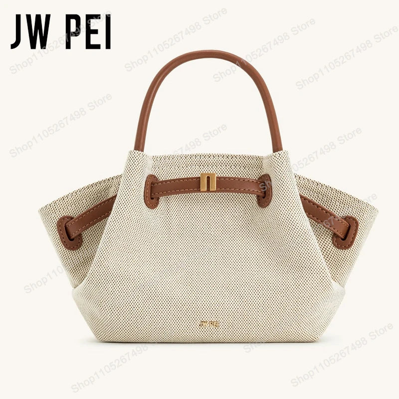 JW PEI Luxury Handbag Tote Bag for Women Leather Shoulder Bag Purse Design Large Capacity Totes Top Handle Hobo Shopper Work Bag-22