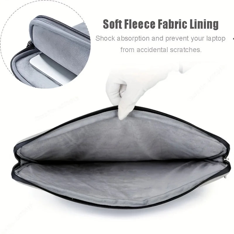 11 13 14 15  PU Leather Protective Tablet Bag Computer Pouch Case Storage Bags Slim Laptop Sleeve for Macbook Perfect-5