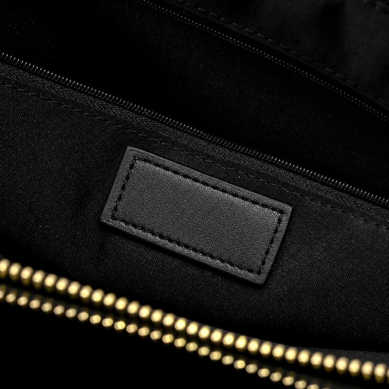 Luxury Mens Top-Handle Bags Leather Briefcase Crocodile Print Men Handbag Gold Hardware Business Office Shoulder Crossbody Bag Male Work Bag-7
