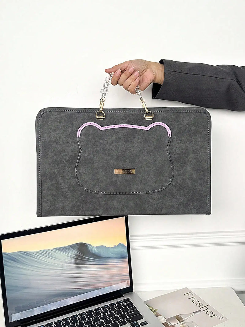 Cute Laptop Sleeve Bag, 14" Computer Carrying Pouch, 15.6" Laptop Protective Case-23