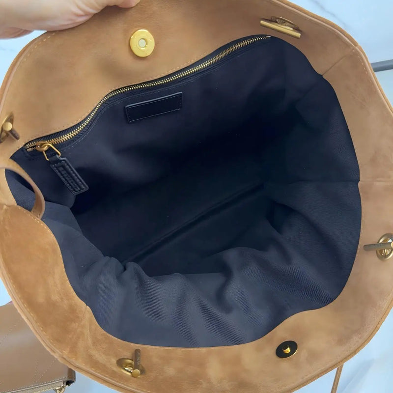 Minimalist High Texture Genuine Leather Tote Bag For Women Elegant Soft Cowhide Office Daily Single Shoulder Purse-3