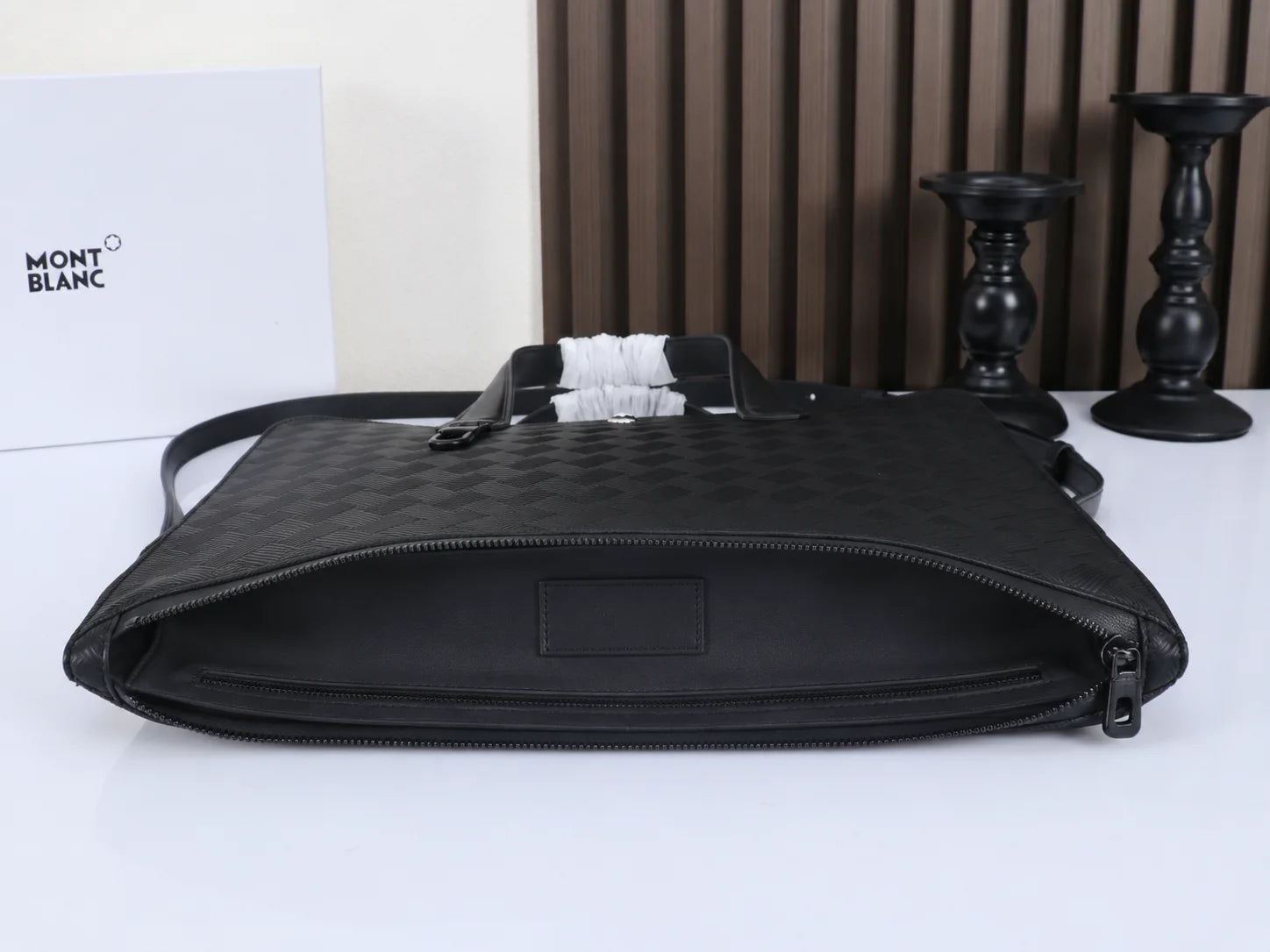 Men's Top-Handle Bags Luxury Designer Briefcase Genuine Leather Laptop Messenger Bag Slim Woven Crossbody Document Portfolio Male Office Handbag-5