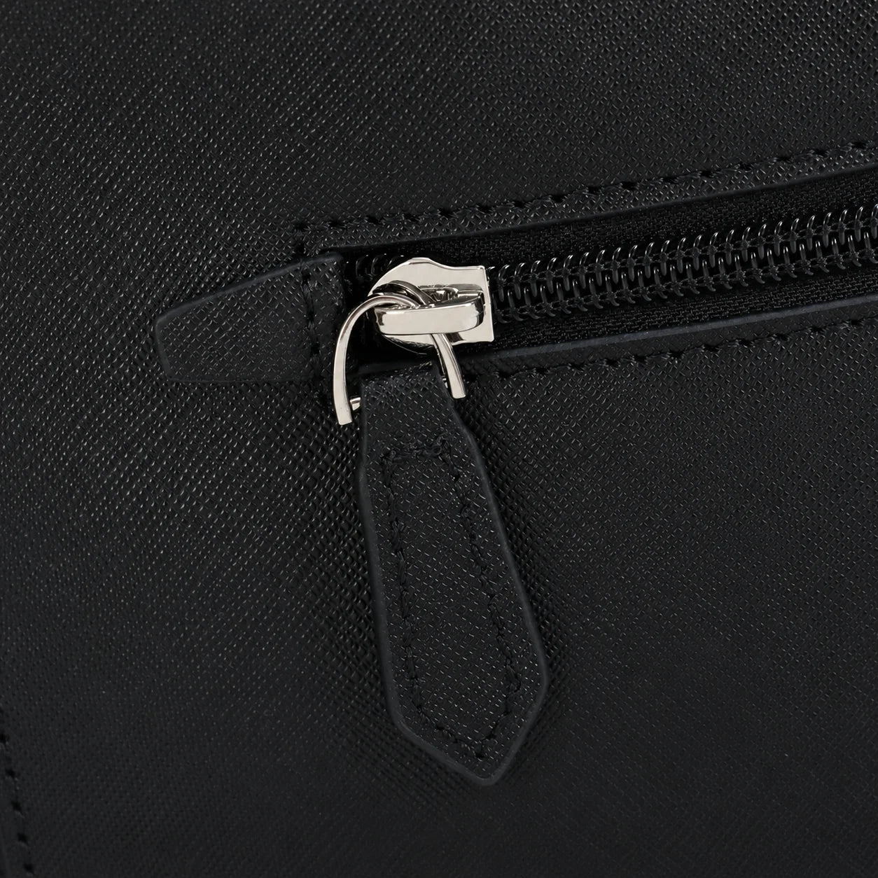 Men's Backpack Luxury Designer Genuine Leather Saffiano Laptop Bag Business Travel Rucksack Daypack With Luggage Strap Classic Black-8