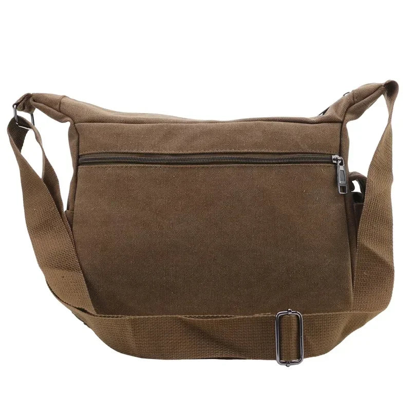 Men Casual Sling Bag Messenger Crossbody Shoulder Unisex Travel Outdoor Vintage Bags-40