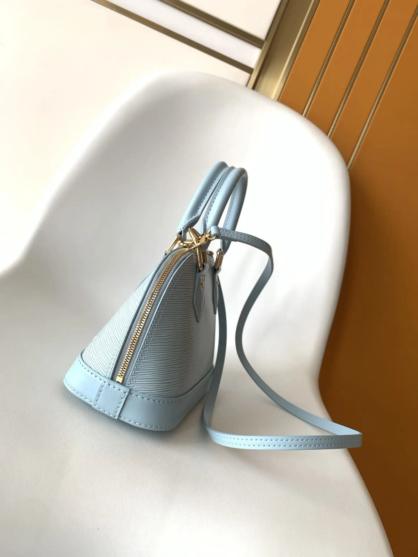 European Minimal Universal Matte Coated Leather Satchel Full Detachable Strap Hand Grip Bag Women Shoulder Handbag Crossbody Shoulder Purse Fashion Versatile All-match Daily Bag-1