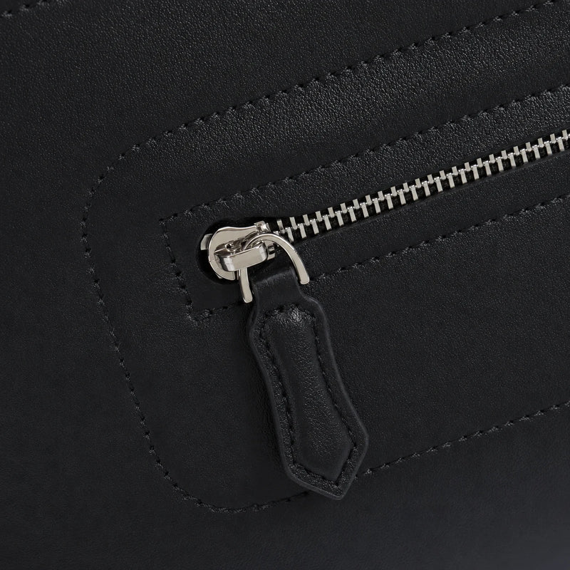 Luxury Men's Top-Handle Bags Smooth Leather Men Briefcase Fashion Handbag Business Office Shoulder Crossbody Bag Useful Male Work Laptop Bag-4