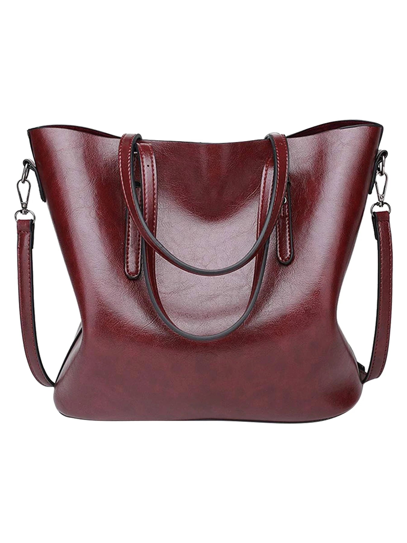 Pahajim Womens Leather Purses and Handbags Top Handle Satchel Bags Tote Bags Tote Purses for Women-16