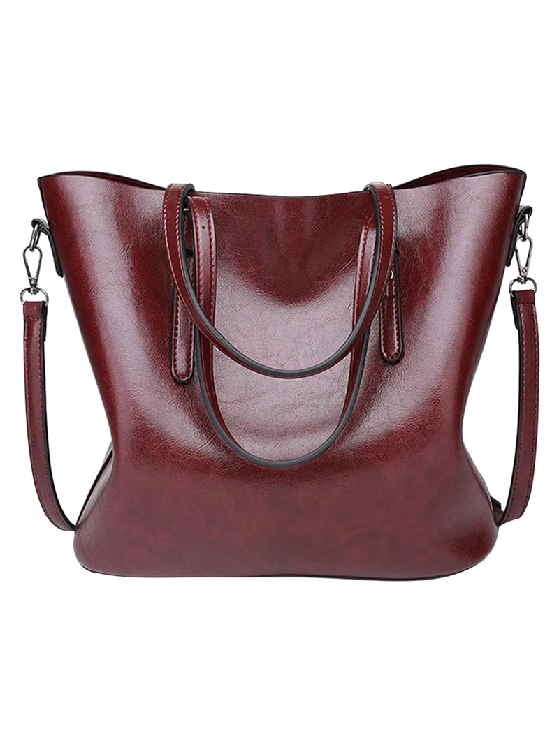 Pahajim Womens Leather Purses and Handbags Top Handle Satchel Bags Tote Bags Tote Purses for Women-16