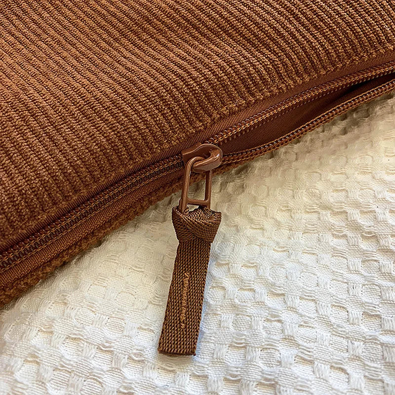 Solid Color Corduroy Women's Hobos Shoulder Bag Retro Casual Female Crossbody Bags Ladies Daily Travel Handbags Messenger Bag-12