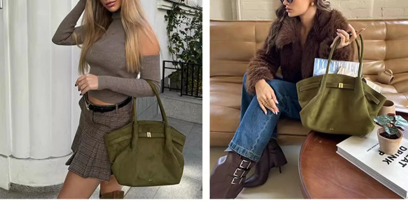 JW PEI Hana Minimalist Pebbled Leather Top-Handle Bag Women Luxury Designer Style Trapeze Tote Bag Elegant Shoulder Crossbody Purse 2026-19