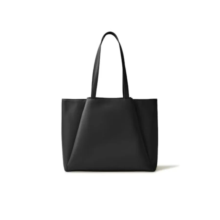 Work Tote Bags for Women 15.6 Inch - Laptop Tote Bag with Zip Compartments - Large PU Leather Office Purse Computer Briefcase-13