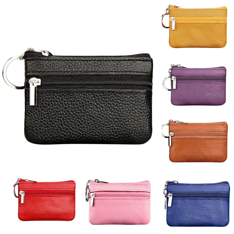Fashion Luxury Mini Coin Purse Multi-Functional Pu Leather Wallet Money Bag Short Small Multi-Card Women Clutch Card Holder-4