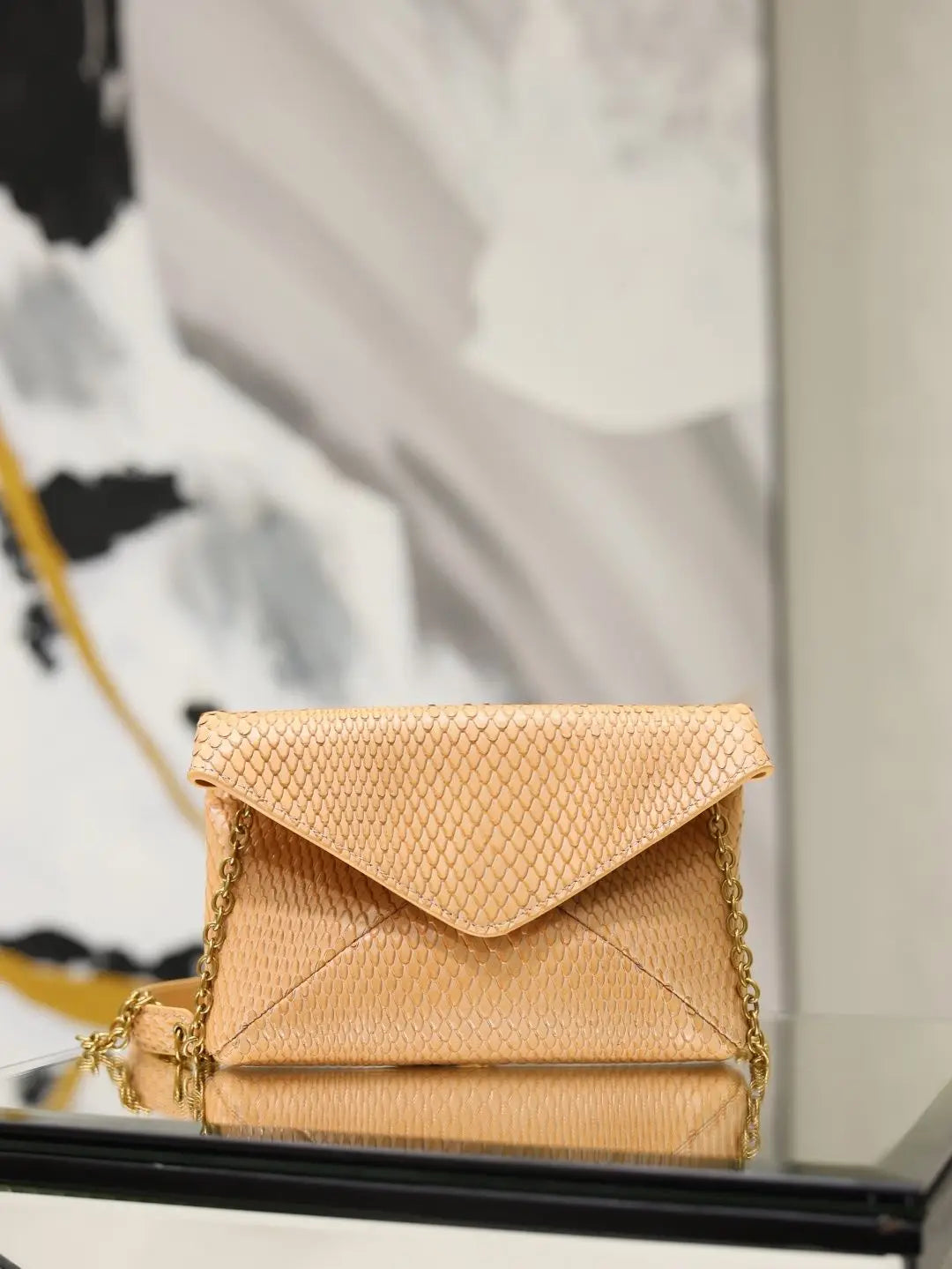 Retro Universal Clean Line Synthetic Leather Satchel Classic Hand Grip Bag Women Shoulder Handbag Crossbody Shoulder Purse Fashion Versatile All-match Daily Street Bag-3