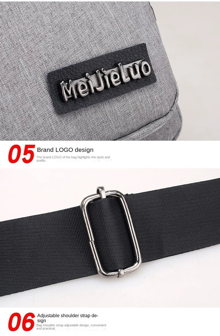 Fashion Casual Crossbody Bag Small Men's Shoulder Bag Men Diagonal Backpack Messenger Phone Bag Boy Fanny Chest Pack New-34