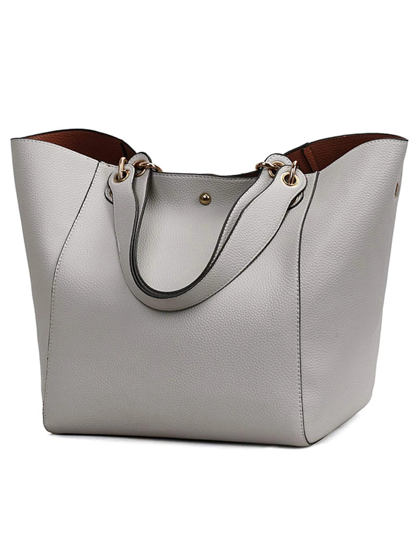 Pahajim Handbags for Women Large Tote Bag PU Leather Waterproof Handbags Shoulder Bag Womens Top Handle Bag for Work Shopping Ba-18
