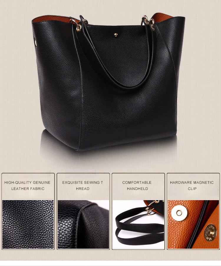 Pahajim Handbags for Women Large Tote Bag PU Leather Waterproof Handbags Shoulder Bag Womens Top Handle Bag for Work Shopping Ba-11