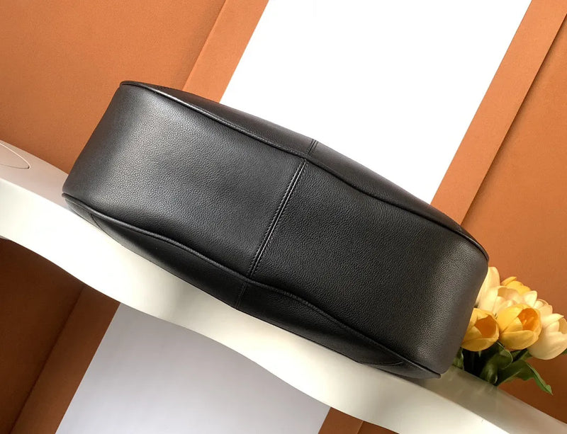 Quiet Luxury Minimalist Hobo Bag Soft Leather Large Capacity Tote Designer Shoulder Purse Old Money Aesthetic Women Work Bag-13