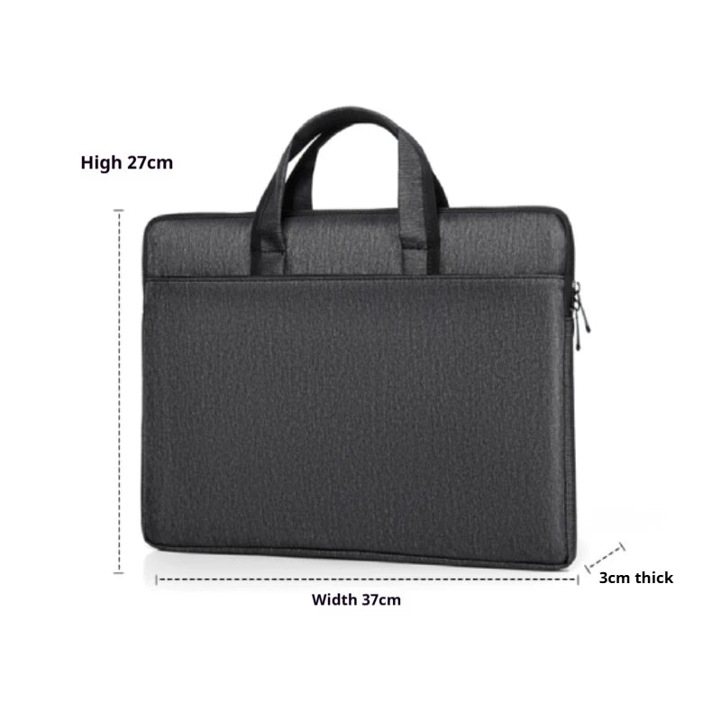 Laptop Tote Briefcase Multi Size Hand Bag School Office Daily Large Capacity Universal Laptop-8