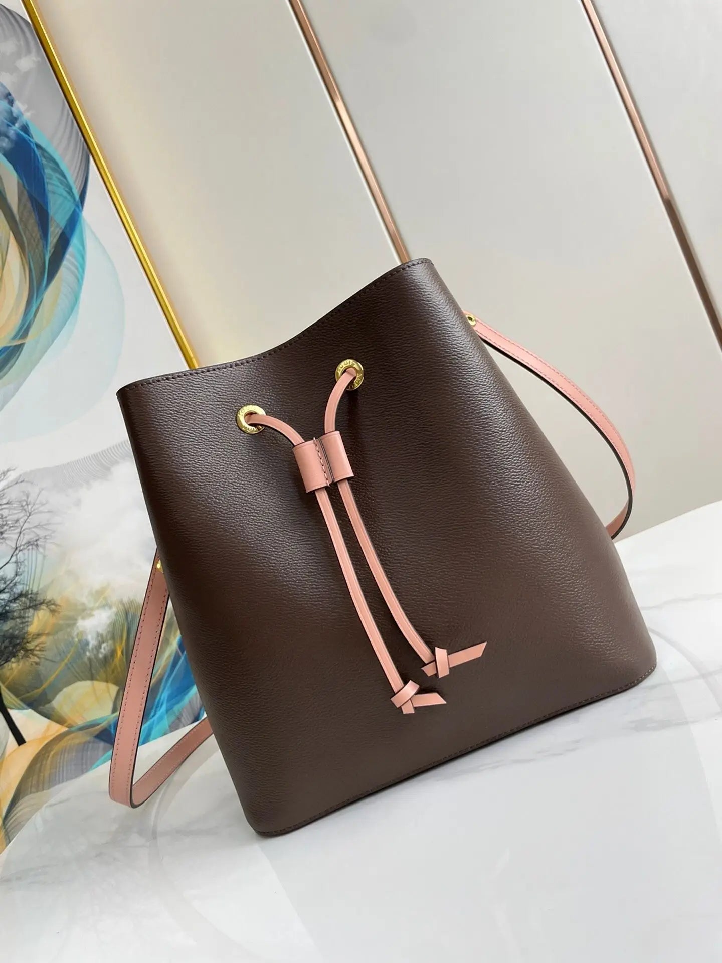 Vintage Universal Clean Line Synthetic Leather Satchel Top Handle Handbag Women Shoulder Bag Crossbody Bag Fashion Versatile All-match Purse For City Street Daily Wear-5