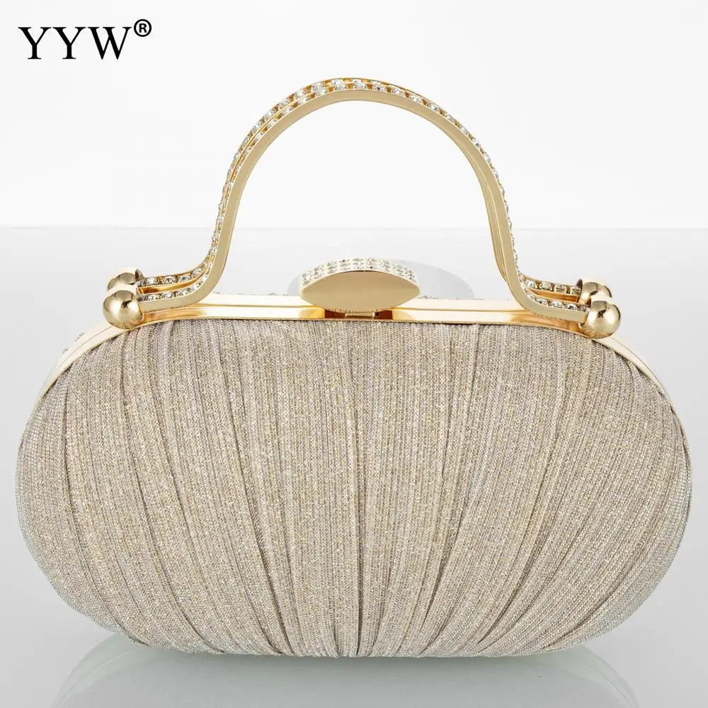 Fashion Diamond Top Handle Women Evening Handbag Clutch Bags Glitter Sequins Rhinestone Female Daily Purse for Wedding Prom-53