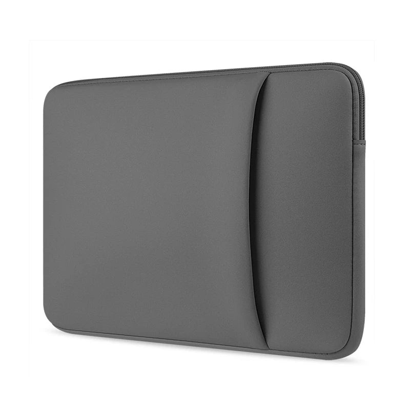 Laptop Bag Case For Macbook Air Pro 13 14 15.6 Xiaomi Lenovo Asus Dell HP Notebook Sleeve 13.3 Inch Protective Case Black Grey-14