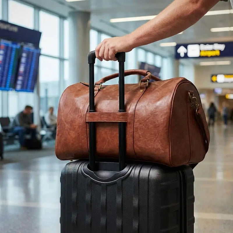 Stylish & Durable Weekender Bag for Men - Ideal for Overnight & Business Trips-12