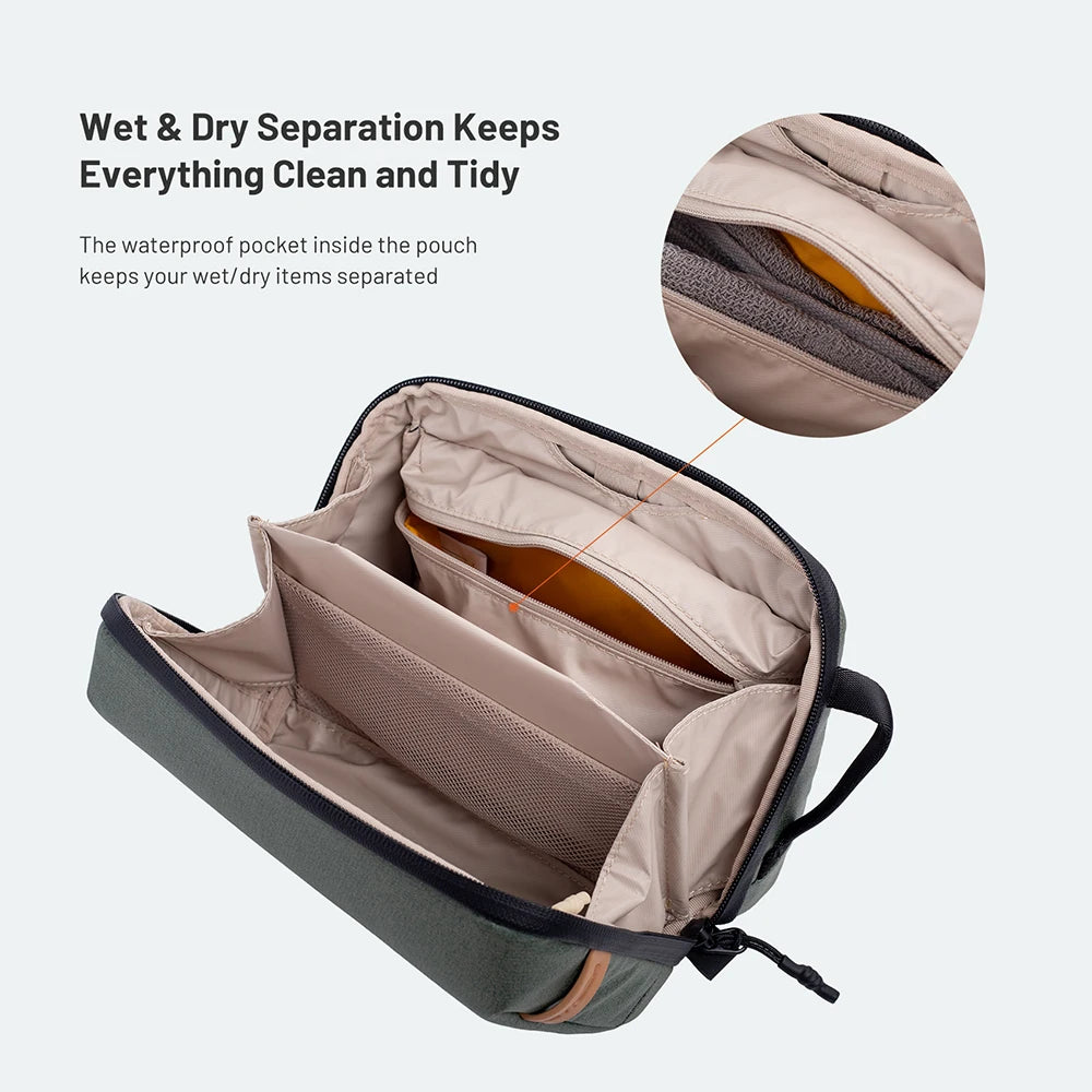 PGYTECH Wash Pouch travel Bag Hanging  Waterproof Dopp Kit for Toiletries & Cosmetics