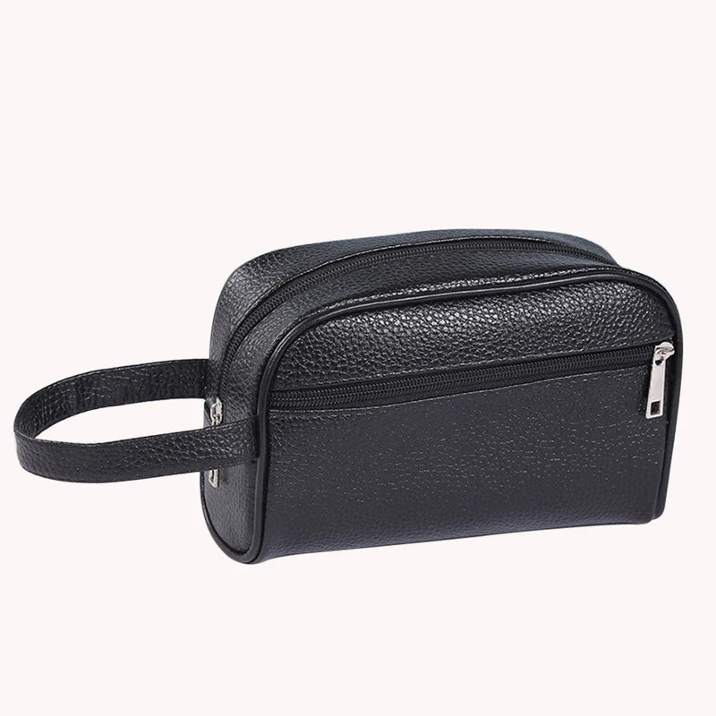 Men Wallets Retro PU Leather Business Handbags Clutch Fashion Woman Coametics Bag Credit Card Holder Mobile Phone Wristlet Bag-20