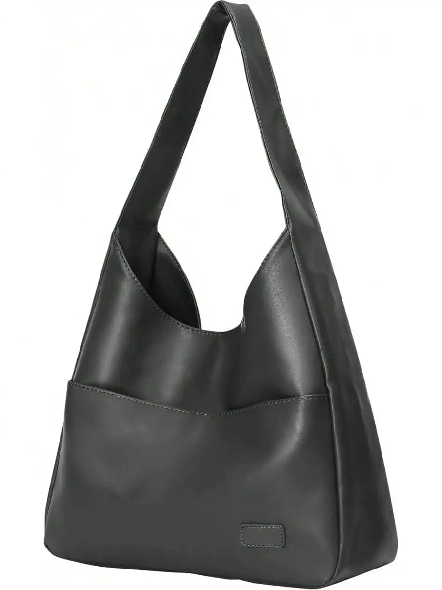 Hobo Bags For Women Leather Tote Bag Vegan Leather Shoulder Hand Bag Hobo Purse Tote Bags Large Soft Shoulder Bag-8