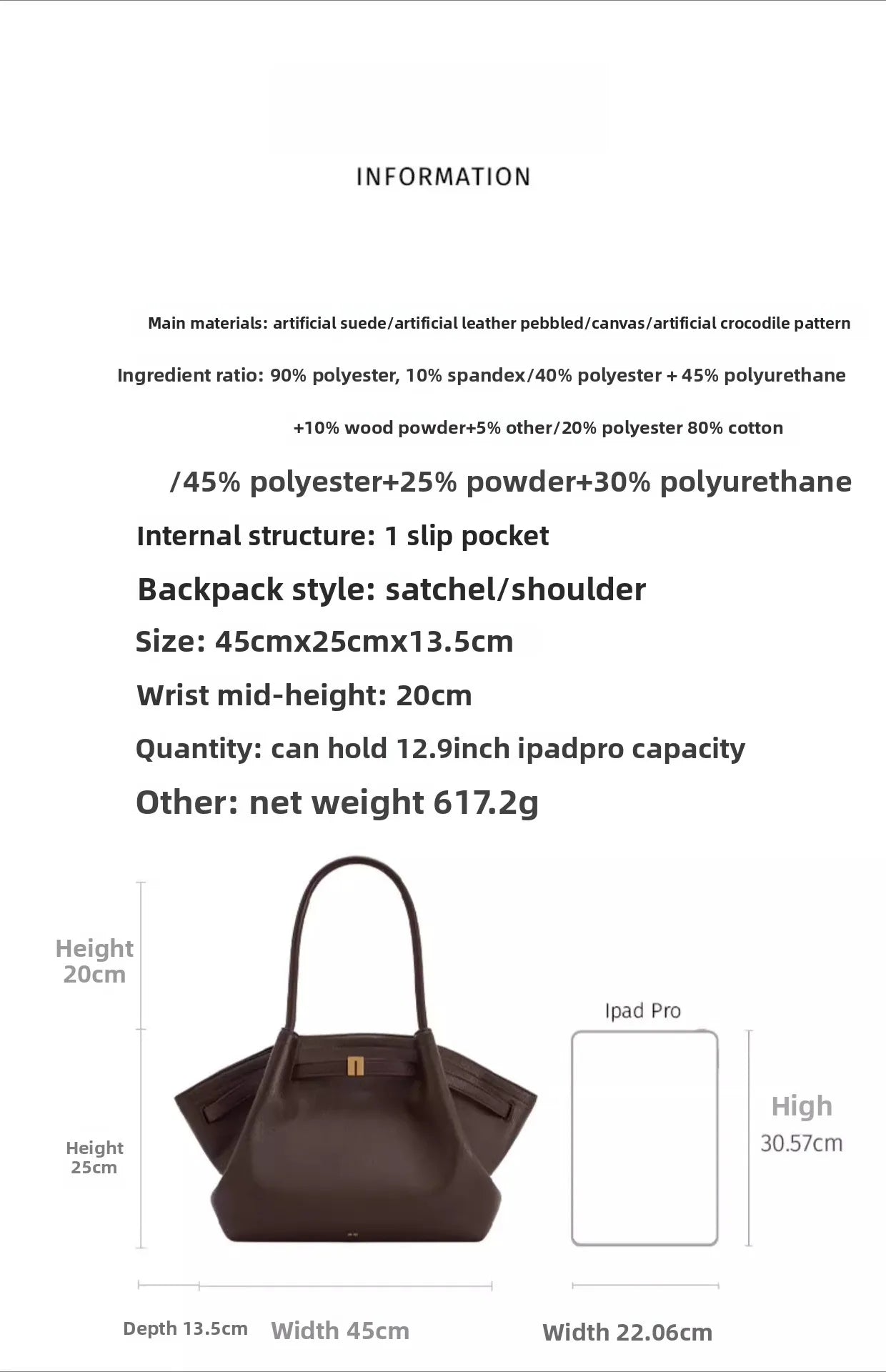 Dumpling Bag, Large Capacity, Shoulder Bag, Handbag, Tote Bag, Women's Bag.-8