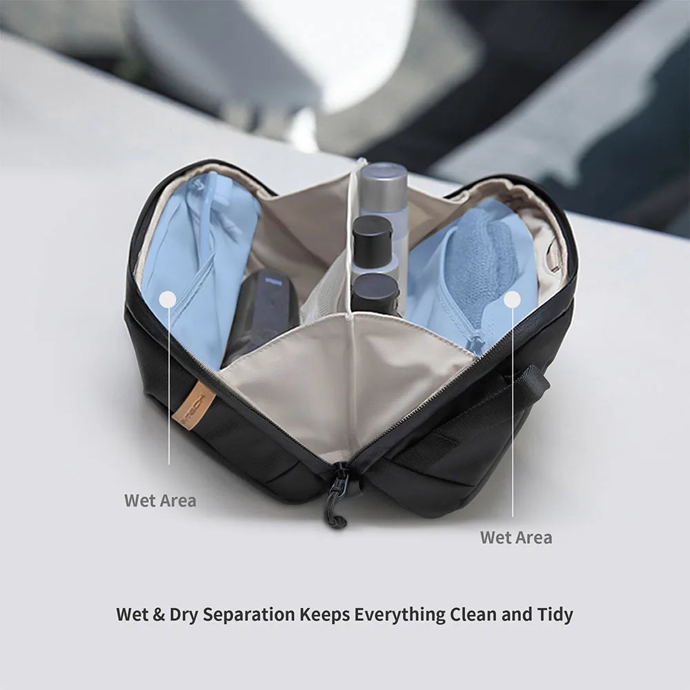 PGYTECH Wash Pouch travel Bag Hanging  Waterproof Dopp Kit for Toiletries & Cosmetics-4