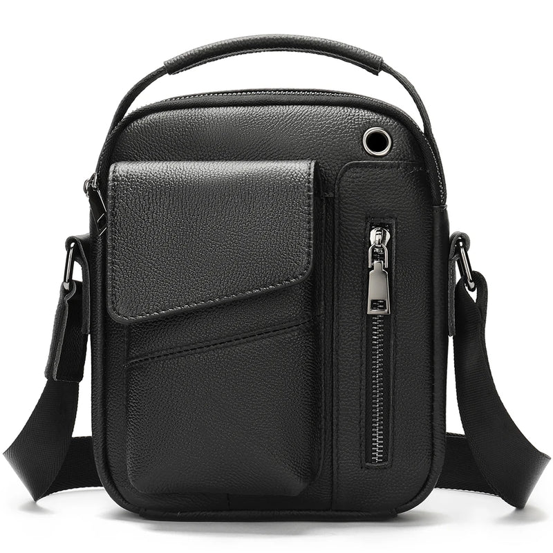 WESTAL Crazy Horse Leather Shoulder Bags for Men Crossbody Bags Purse My Order USB Charging Messenger Bags Leather Handbags Man-26