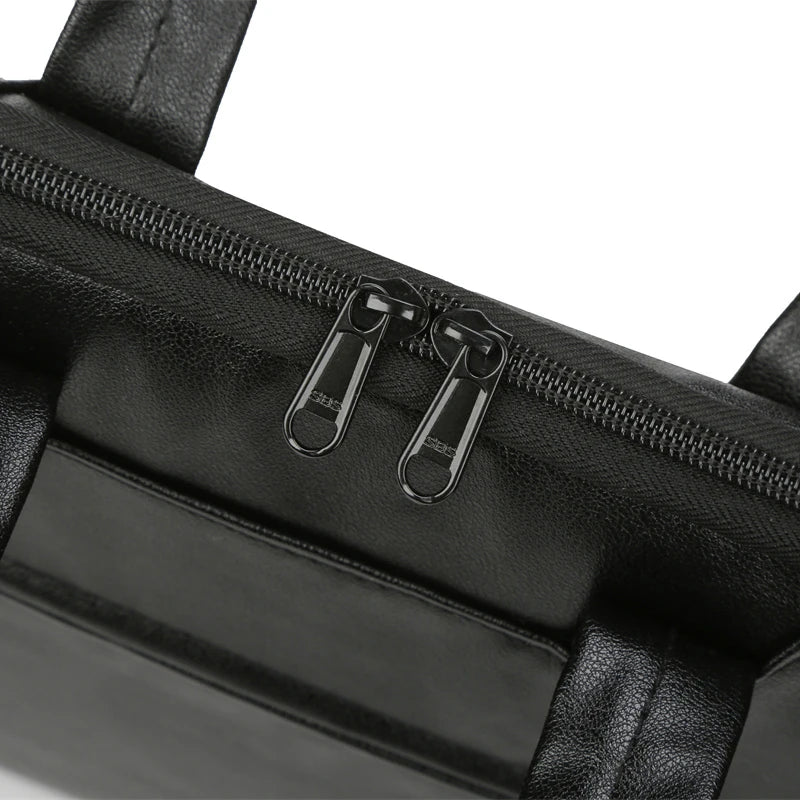 Men Crossbody Laptop Briefcase Multi Size Hand Bag Business Multi Compartment Universal Laptop-3