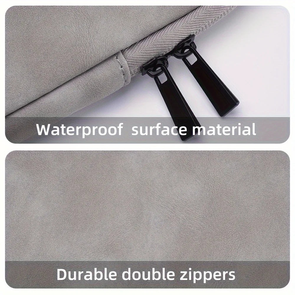 11 13 14 15  PU Leather Protective Tablet Bag Computer Pouch Case Storage Bags Slim Laptop Sleeve for Macbook Perfect-4