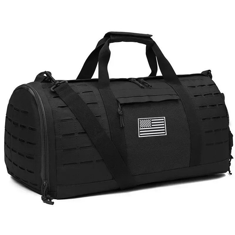 40L Tactical Travel Bag For Men Fitness Duffel Bag Basketball Weekender Bag carry on luggage Outdoor camping equipment-10