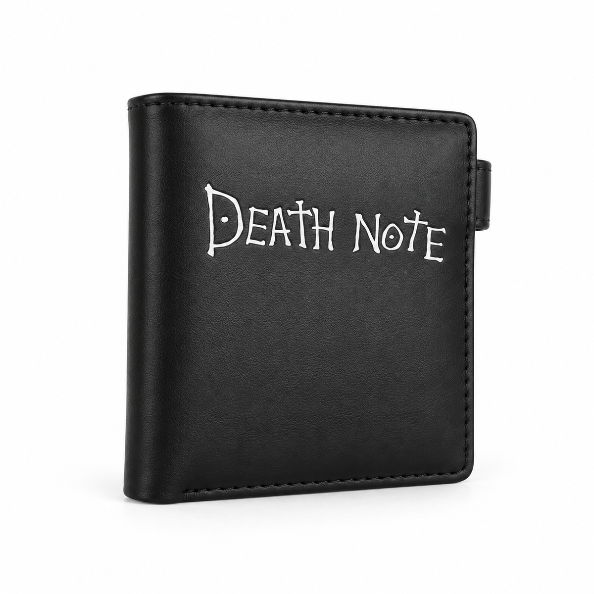 Black Death Note Compact Bifold Wallet-1