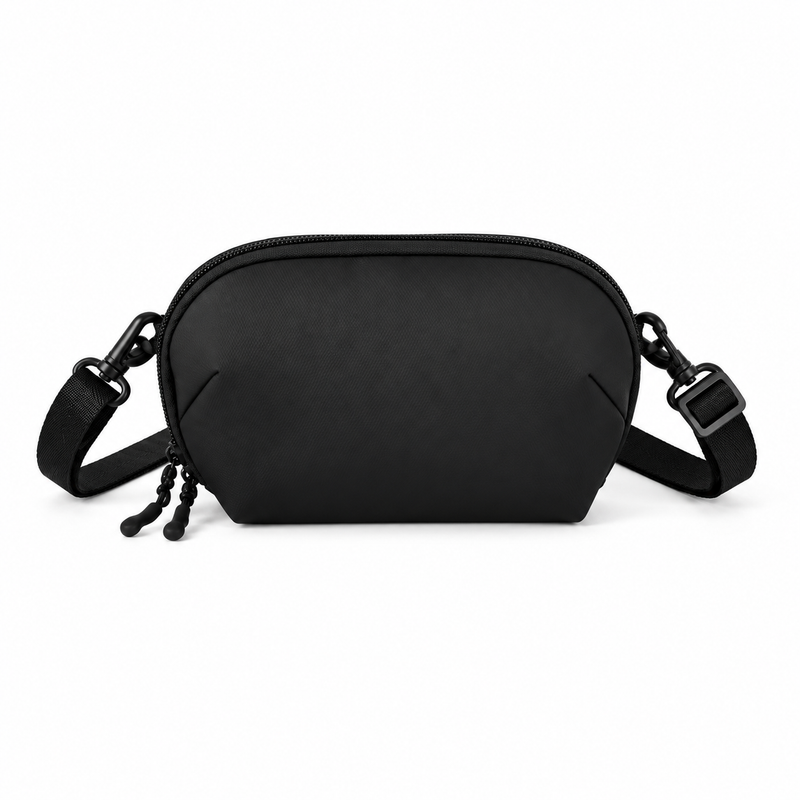 Compact Black Camera Accessories Shoulder Bag-4