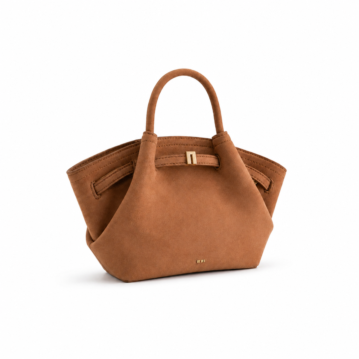 Women’s Suede Winged Top-Handle Handbag-1