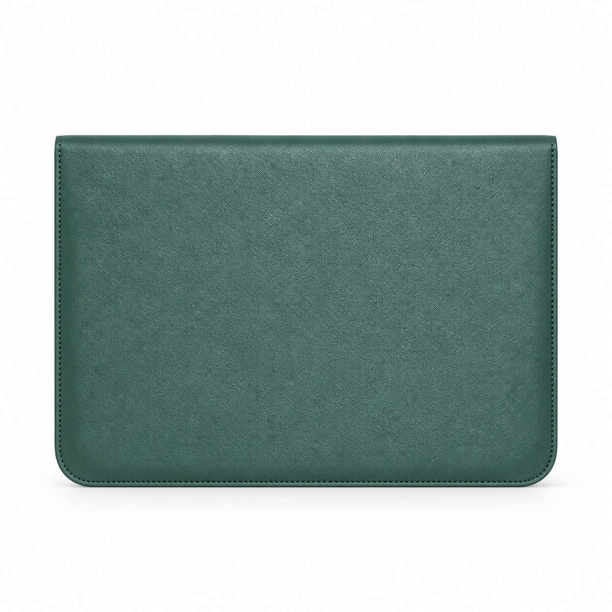 Green Leather Envelope Style Laptop Bag