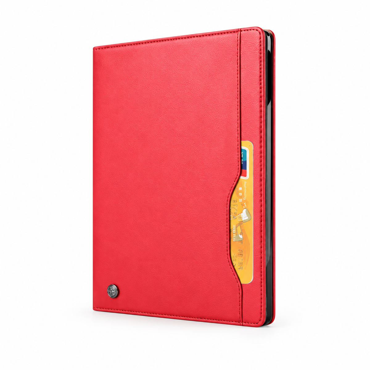 Coral Red Tablet Case With Stand-3