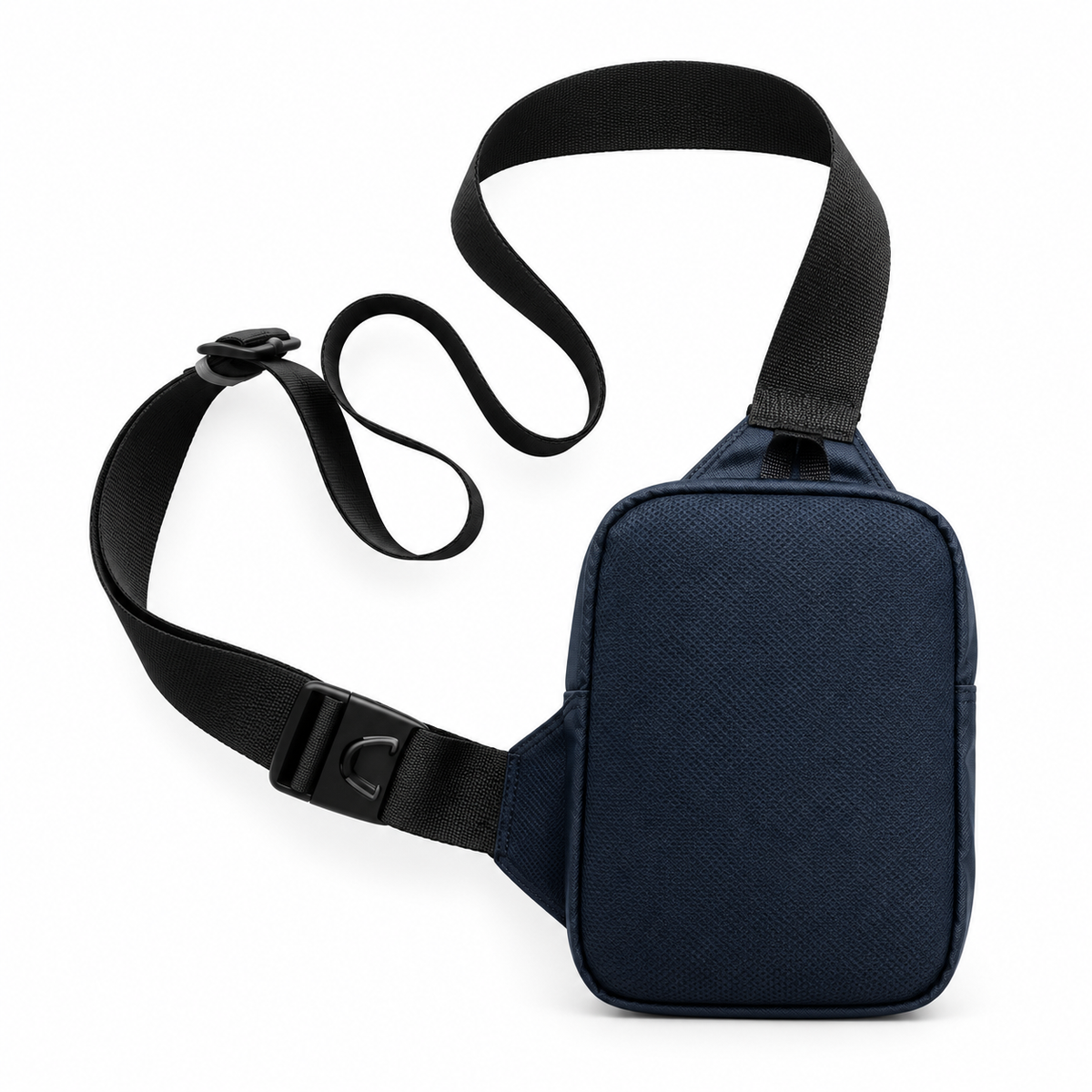 Navy Blue Compact Crossbody Sling Bag