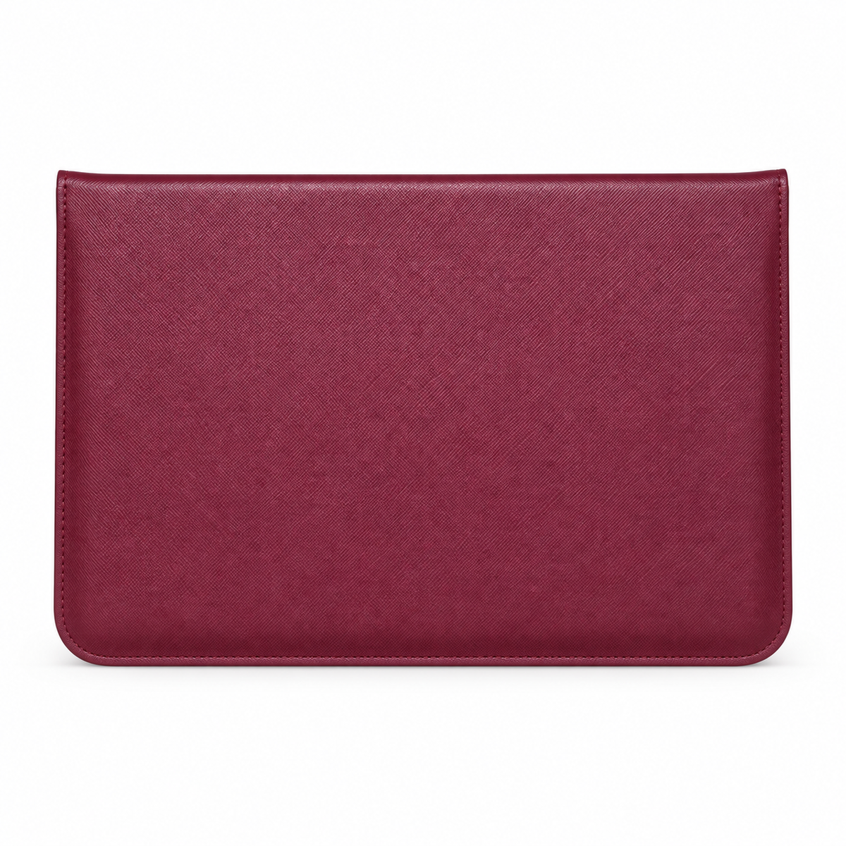 Burgundy Leather Laptop Bag Envelope Style-2
